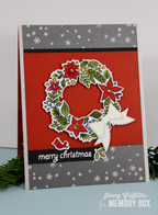 Memory Box Open Studio Stanzschablonen-Set - 32187 Christmas Botanicals