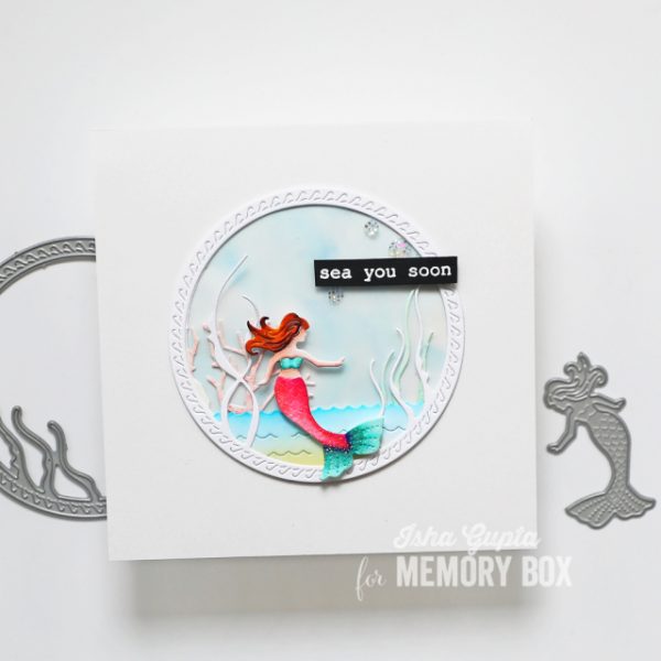Memory Box Stanzschablone - 94222 Mermaid Wonder Frame