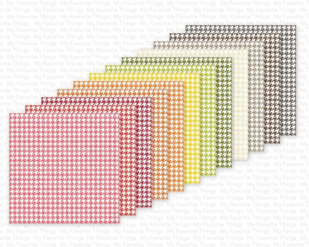 My Favorite Things Paper Pack 6x6 - Falling for Houndstooth