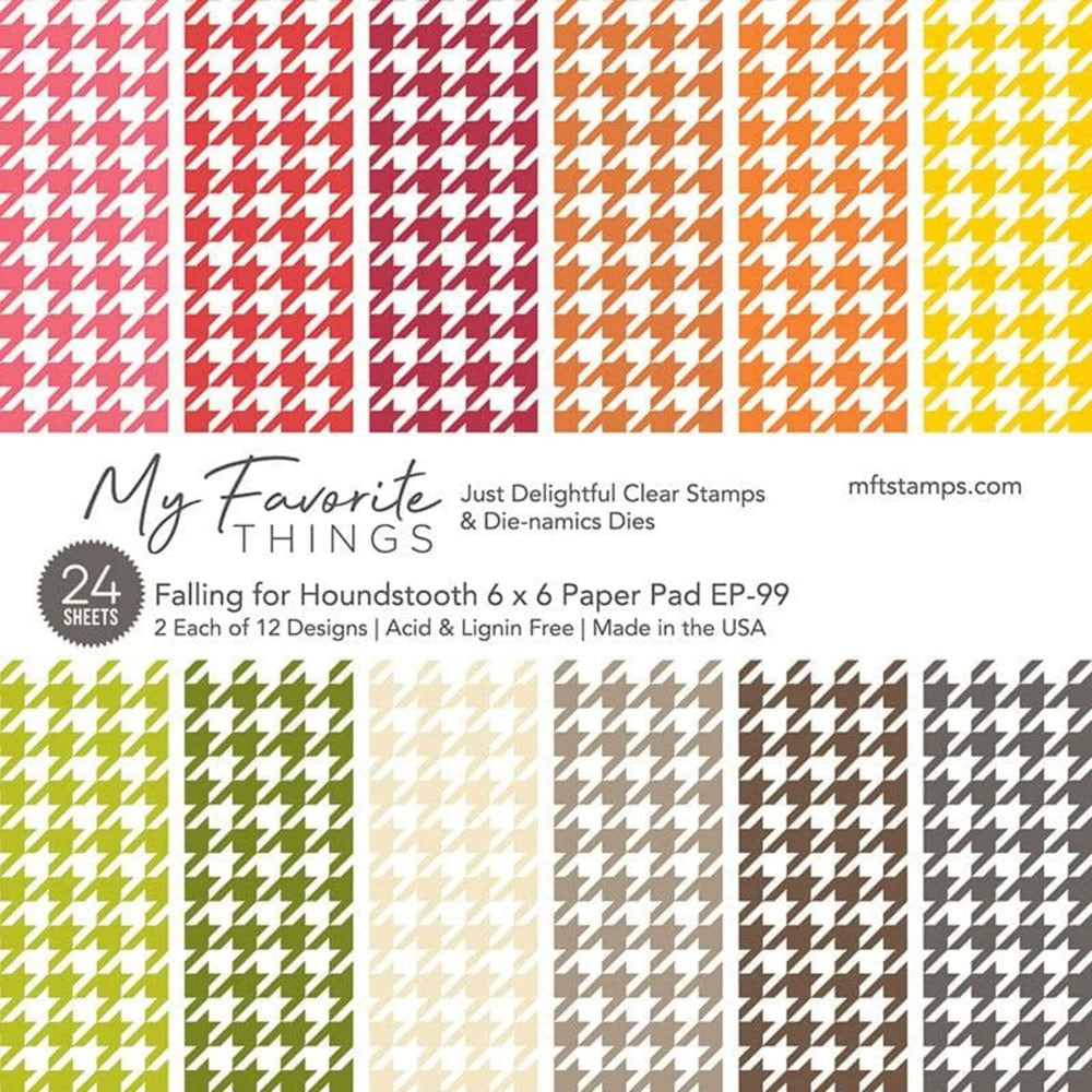 My Favorite Things Paper Pack 6x6 - Falling for Houndstooth