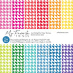 My Favorite Things Paper Pack 6x6 - Houndstooth Brights