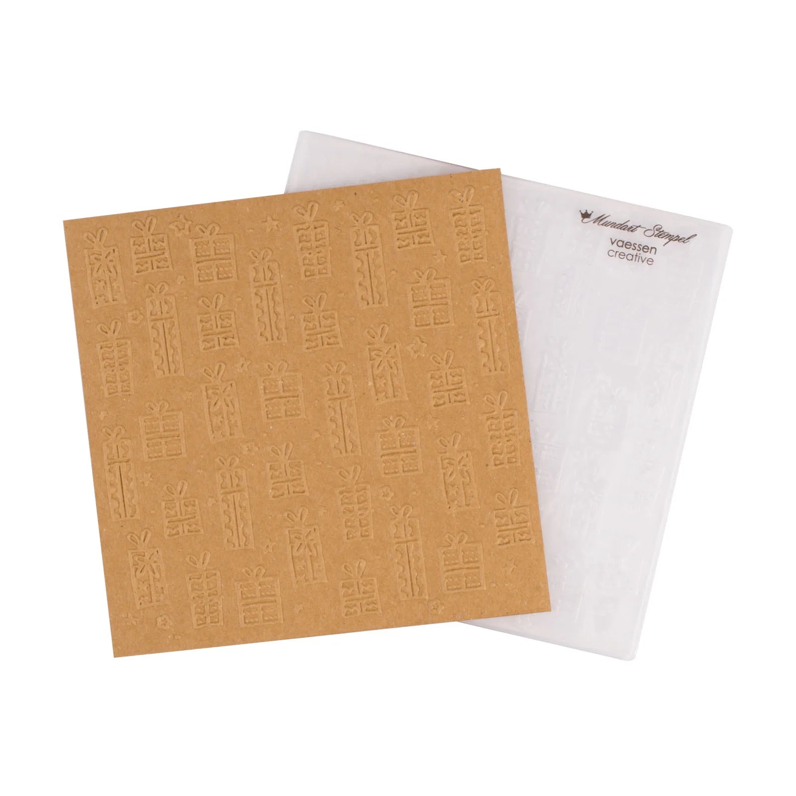 Prägeschablone Geschenke