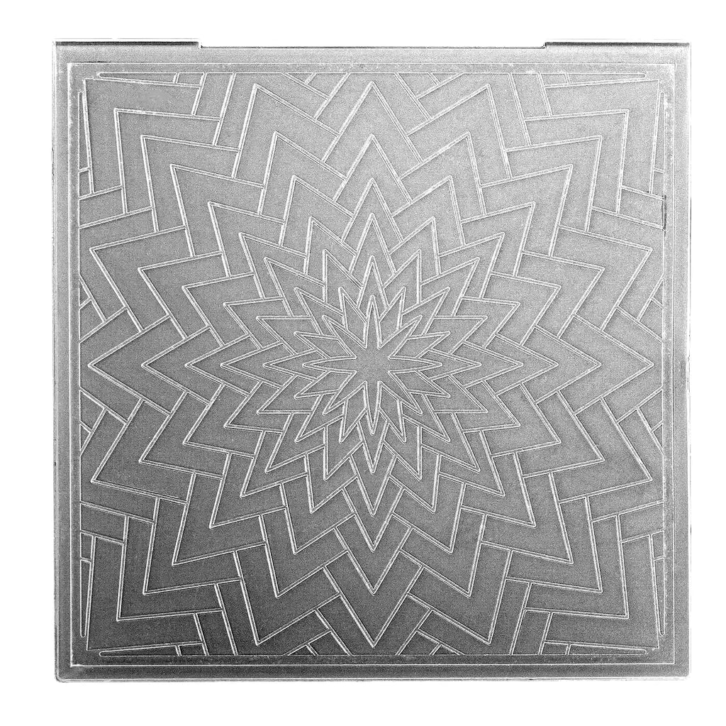 Nellie's Choice 3D Prägefolder Prägeschablone Großer Stern 15 x 15 cm