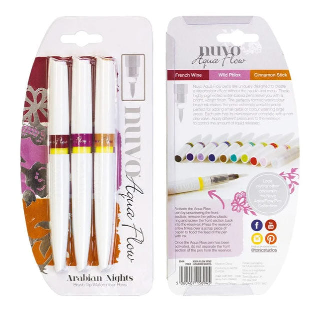 Nuvo Aqua Flow Pens - Arabian Nights