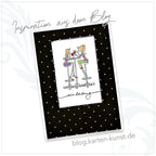 Silikonstempel Einladung Clear Stamps für Feiern Stempel Hochzeit Schriftzug Handschrift Schreibschrift deutsch