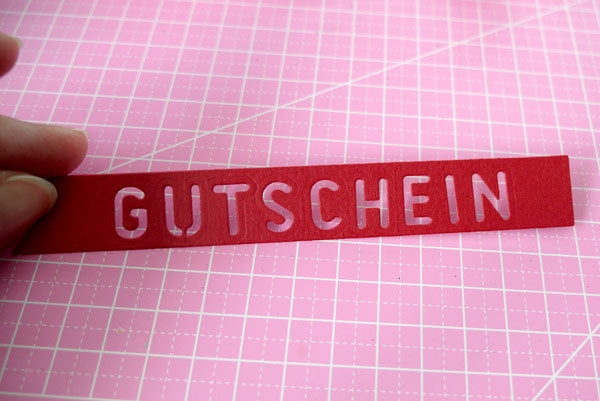 Fertig ausgestanzt