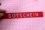 Fertig ausgestanzt