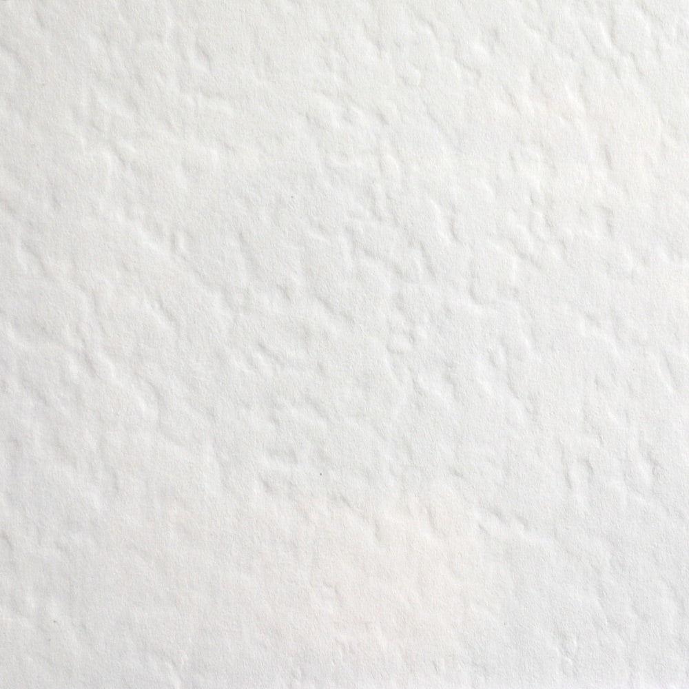 Craft UK Cardpack DIN A6 50 Karten und Umschläge - Weiß Hammerschlag-Optik