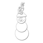 Penny Black Creative Dies Stanzschablone - Snowman Smile