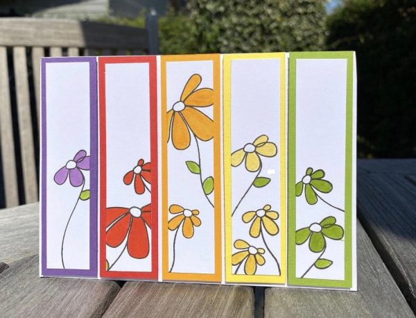 Karten-Kunst Clear Stamps KK-0128 - Scribble Daisies
