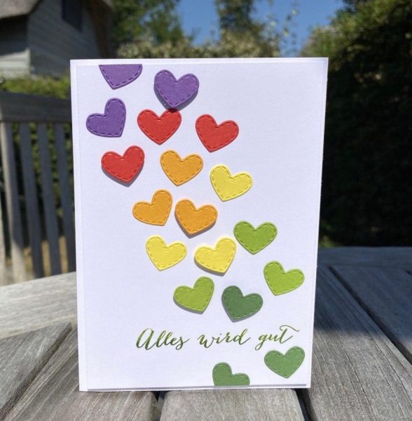 Karten-Kunst Stanzschablone kk-D066 - Tags With Stitches