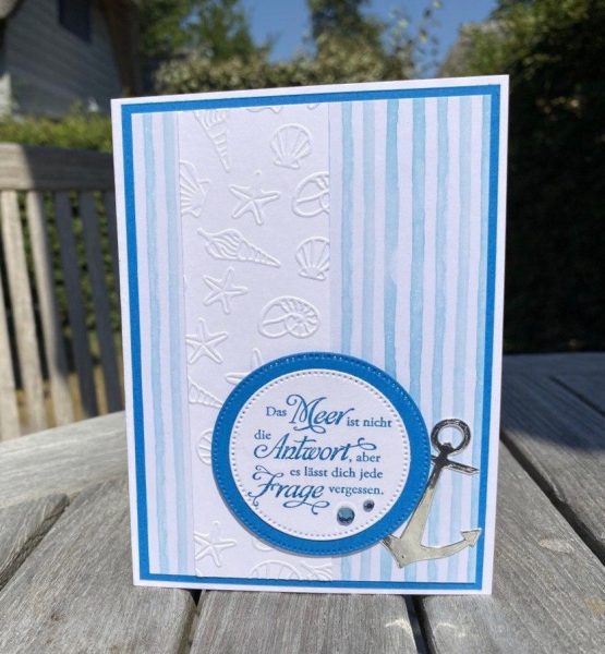 Karten-Kunst Clear Stamps KK-0156 - Weise Worte am Meer
