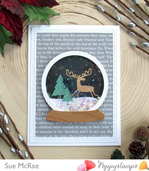 Poppy Stamps Stanzschablone - 2104 Whittle Moose 