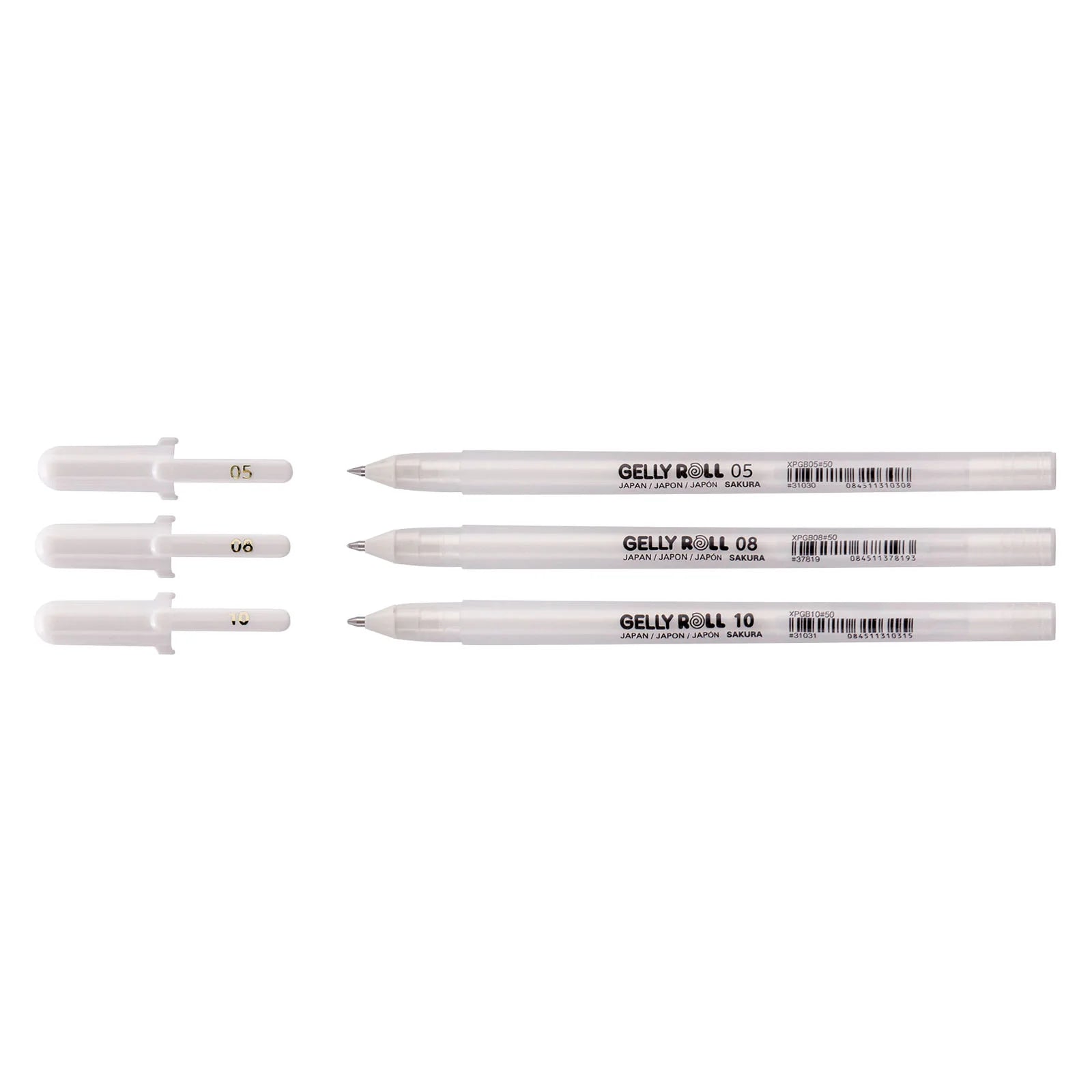 Sakura Gelly Roll Pen 3er-Set - Gelstifte weiß
