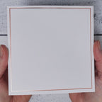 Karten-Kunst Hot Foil Plate kk-HF032 - Square Borders