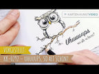 Karten-Kunst Clear Stamps KK-0292 - Uhuuups, so alt schon