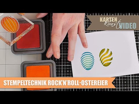 Karten-Kunst Clear Stamps KK-0126 - Ostereier