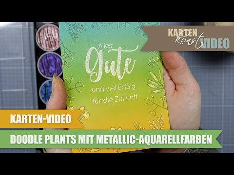 Karten-Kunst Clear Stamps KK-0164 - Doodle Plants