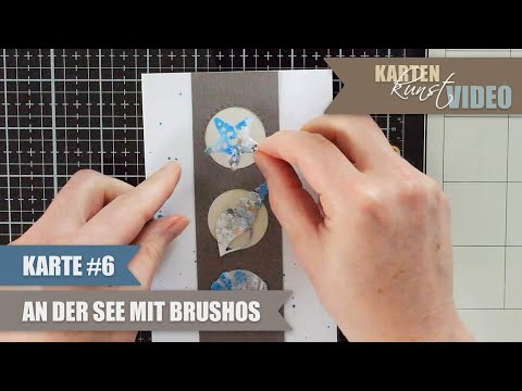 Karten-Kunst Stanzschablone kk-D046 - At the Sea