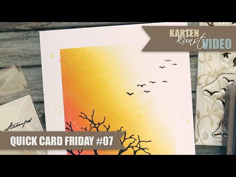 Karten-Kunst Clear Stamps KK-0125 - Trauerbaum