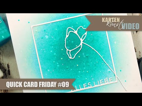 Karten-Kunst Stanzschablone kk-D089 - Geburtstag im Rahmen