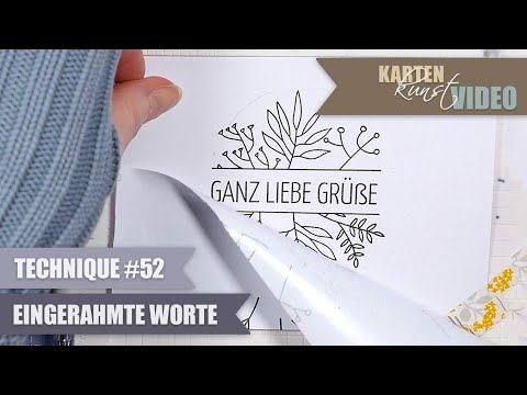 Karten-Kunst Clear Stamps KK-0164 - Doodle Plants