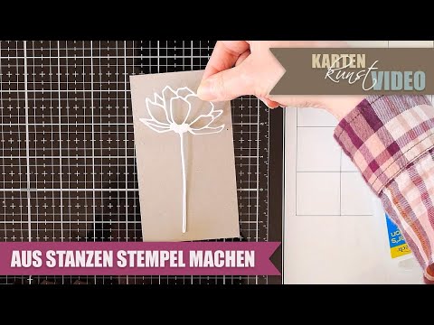 Karten-Kunst Stanzschablone kk-D111 - Stencil Tag Für Dich