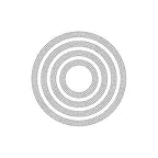 Poppy Stamps Stanzschablone - Pinpoint Rings 