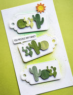 Poppy Stamps Stanzschablone - Whittle Cactus Trio
