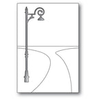 Poppy Stamps Stanzschablone - Lamplight Pathway