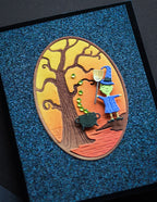 Poppy Stamps Stanzschablone - Twisted Tree Oval