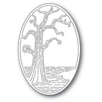 Poppy Stamps Stanzschablone - Twisted Tree Oval