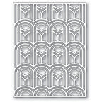 Poppy Stamps Stanzschablone - Arched Deco Plate