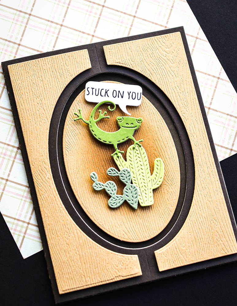 Poppy Stamps Stanzschablone - Whittle Lizard