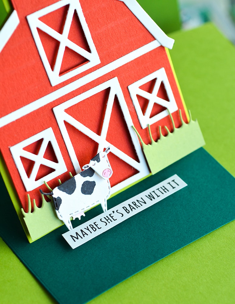 Poppy Stamps Stanzschablone - Whittle Cow