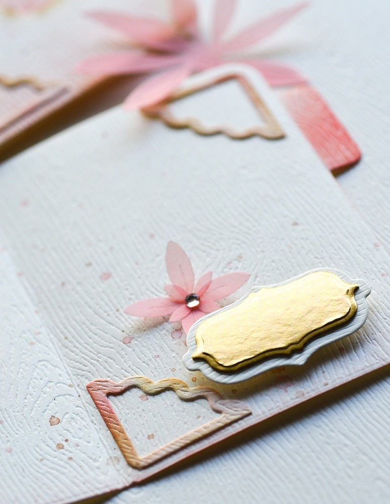 Poppy Stamps Stanzschablone - Basic Junk Journal Set