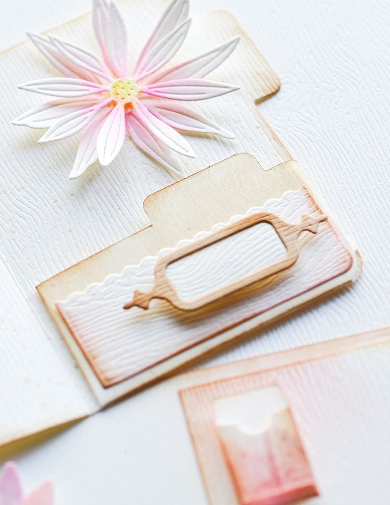 Poppy Stamps Stanzschablone - Basic Junk Journal Set
