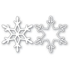 Poppy Stamps Stanzschablone - Diamond Snowflake