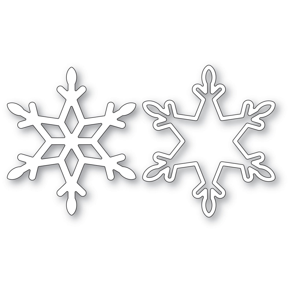 Poppy Stamps Stanzschablone - Diamond Snowflake