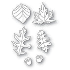 Poppy Stamps Stanzschablone - Fanciful Fall Leaves