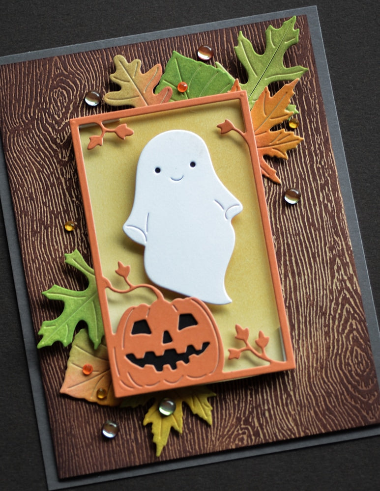 Poppy Stamps Stanzschablone - Jack O Lantern Frame