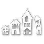 Poppy Stamps Stanzschablone - Twisted Houses