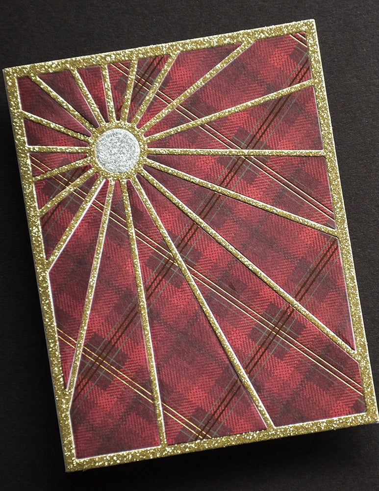 Poppy Stamps Stanzschablone - Sunbeam Frame