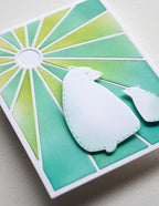 Poppy Stamps Stanzschablone - Sunbeam Frame