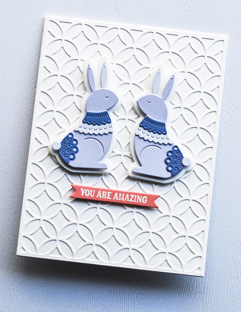 Poppy Stamps Stanzschablone - 2508 Circling Frame
