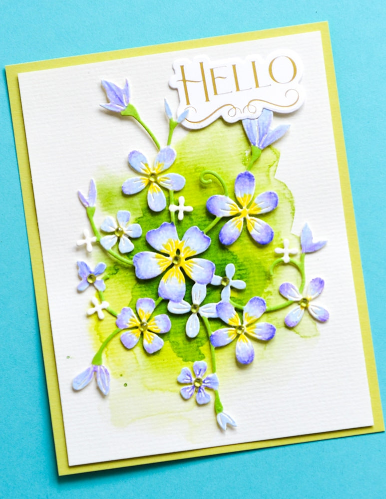 Poppy Stamps Stanzschablone - Perfect Posies Bouquet
