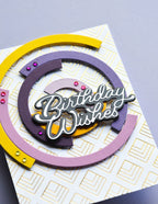 Poppy Stamps Hot Foil Plate - Deco Diamond