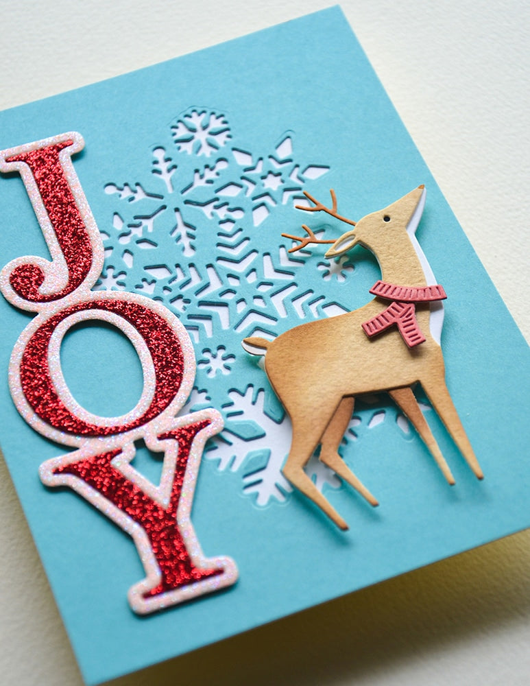 Poppy Stamps Stanzschablone - Pondering Layered Deer