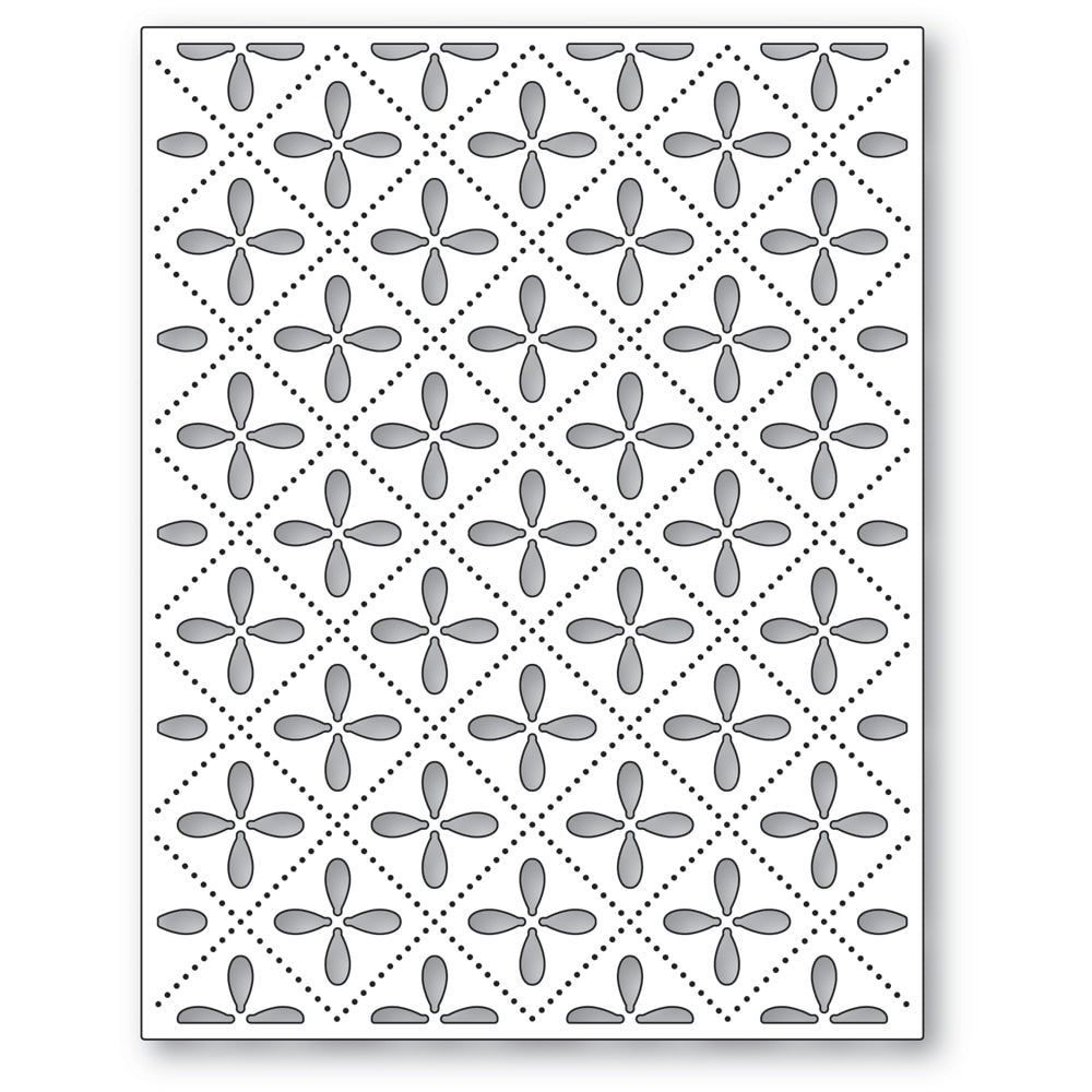 Poppy Stamps Stanzschablone - Evangeline Pinpoint Frame