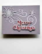 Poppy Stamps Stanzschablone - Proper Merry Christmas